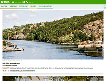 Tablet Screenshot of nvp.se